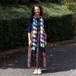 Boho Java Art Stole/Scarf - Multi Stripes - 62x200cm - Image 4