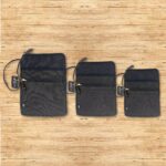 Stonewash  Large Laptop Pouch - Charcoal - 30x40cm - Image 2
