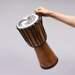 Handmade Wide Top Djembe Drum - 40cm - Image 5