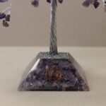 Gemstone Tree with Organite Base - 320 Stone - Amethyst - Image 2
