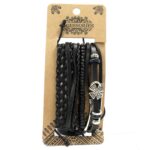 Mens Bracelet Sets - Black & Macho (asst) - Image 3