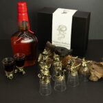 Bottom Up Shot Glasses (25ml) - Forest & Mystical Creatures - Antique Bronze - Image 12
