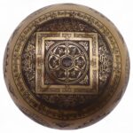 Pure Brass Etched Yogi - Set of 4 - Approx 3.85kg - Image 20