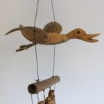 1x Coconut Duck Windchimes - Image 3