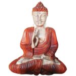 Hand Carved Buddha Statue - 30cm Teaching Transmission - Image 2