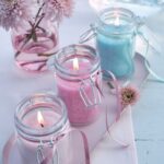 Pure Olive Wax Jar Candle 120x70 - Antique Rose - Image 2