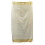 Cotton Pario Towel - 100x180 cm - Sunny Yellow - Image 6