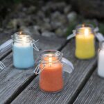 Pure Olive Wax Jar Candle 120x70 - Mandarin - Image 2
