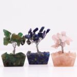 Box of 12 Mini Gemstone Trees On Orgonite Base - Assorted Mix (15 stones) - Image 3