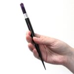 Simple Pointed Healing Wand - Rose, Rock, Amethyst - Image 3