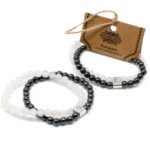 Magnetic Gemstone Bracelet - Rock Quartz - Image 3
