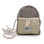 Mobile Hemp Bag with String - Random Colour - Image 6