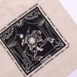 Hop Hare Tote Bag - I am Brave - 10oz Cotton canvas - Image 2