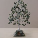 Gemstone Tree with Organite Base - 320 Stone - Moss Agate - Image 3