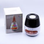 Salt Stone Flame Effect Aroma Diffuser  - White USB - Colour Change and Timer - Image 3