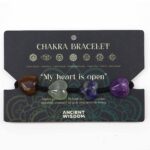 Chakra String Bracelets - Hearts - Image 2