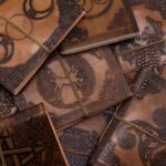Assorted Esoteric Leather Notebooks - 15x11.5 cm - Image 4