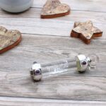 Hexagonal Crystal Healing Wand - 12cm - Rock Quartz - Image 4