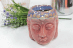 Buddha Oil Burner - Rose & Teal - Image 2