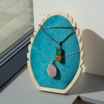 Small Oval Necklace Display  19x13cm - Image 3