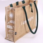 Hop Hare Jute Big Bag - I am Bright - Image 7