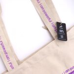 Hop Hare Tote Bag - I am Powerful - 10oz Cotton canvas - Image 2