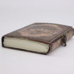 Lotus Mandala - Esoteric Notebook - Antique Grey - 200 pages  Stich Edge- 17.5x12.5x3cm - Image 2