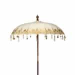 Bali Patio Parasol - Canvas - Natural Decor - 2m
