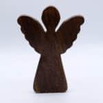 Large Mango Wood Angel - Gold Decor - Image 4