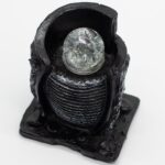 Tabletop Water Feature -15x13x20cm - Water Pot & Crystal Ball - Image 2