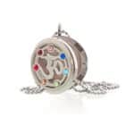 Aromatherapy Jewellery Necklace - OM Chakra - 30mm - Image 2