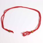 Crystal Gemstone Necklace Cord 45cm/18inch - Red - Image 2
