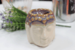 Buddha Oil Burner - Ivory & Mint - Image 3