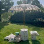 Bali Patio Parasol - Canvas - Natural Decor - 2m - Image 4