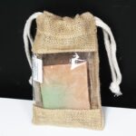 Small - Jute Window Bag 16x10cm - Image 3
