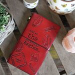 Handmade Leather  Journal- The Adventure Begins - Red - (80 pages) - Image 5