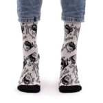 Hop Hare Bamboo Socks (41-46) - Ying Yang - Image 3