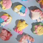 Monkey Bathbomb 90g - Guava & Strawberry - Image 9