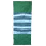 Indian Cotton Rug - 70x170cm - Blue/ Green - Image 2