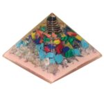 Lrg Organite Pyramid 70mm - Tree（earth base) - Image 3