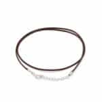 Packs Waxed Pendant Cords -  2mm x 55cm - Assorted - Dark Brown 112