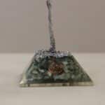 Gemstone Tree with Organite Base - 80 Stone - Moss Agate - Image 3