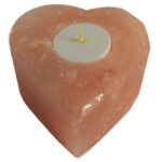 Salt Candle Holder - Med Heart - Image 2
