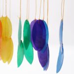 Rainbow Large Leaf Chime - Image 3