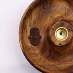 Incense Stick & Cone Burner Disc - Hamsa - Image 3