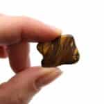 Bag of 24 Small African Tumble Stones - Tigers Eye - Golden - Image 2