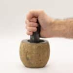 Natural Riverstone Decorative Pestle & Mortar- Small (aprox 9x7cm) - Image 6