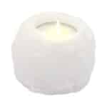 Crystal Rock Himalayan Salt Candle Holder 600-800g - Image 2