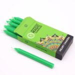 Manifest Magic Candles (pack of 12) - Green - Heart Chakra - Image 3