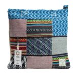 Patchwork Kathmandu Tote Bag - Dhaka Design (37x38cm) - Image 2